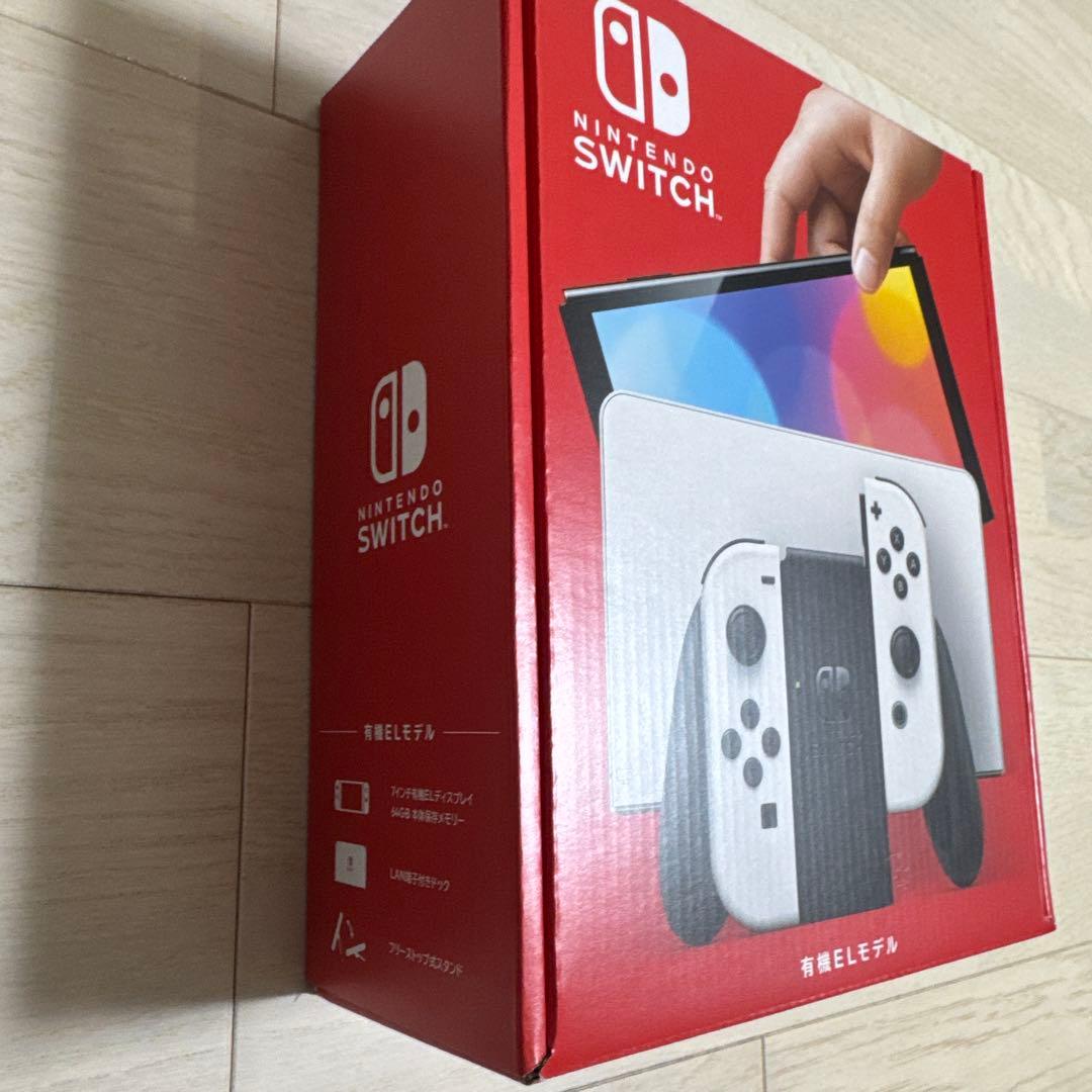 【新品】NintendoSwitch 有機elモデルホワイト