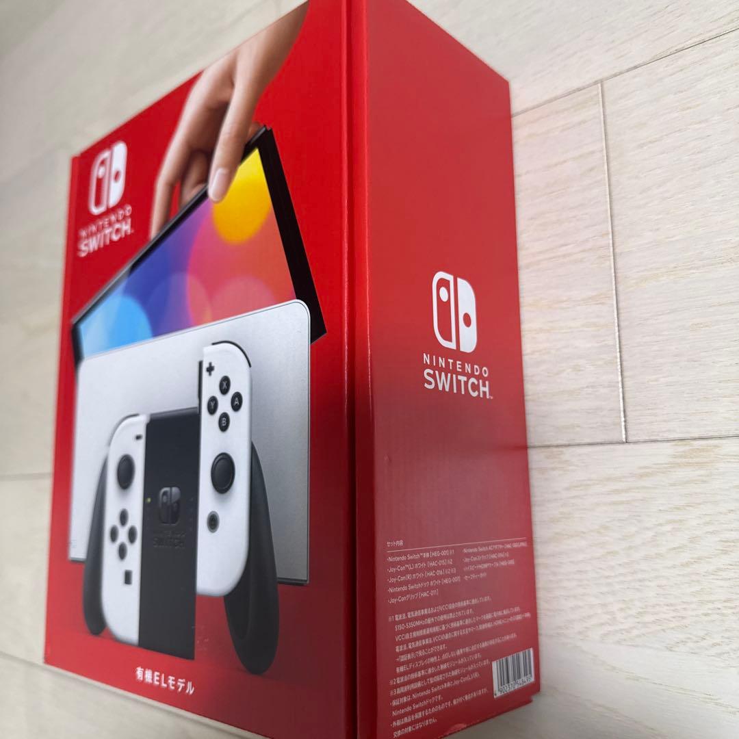 【新品】NintendoSwitch 有機elモデルホワイト