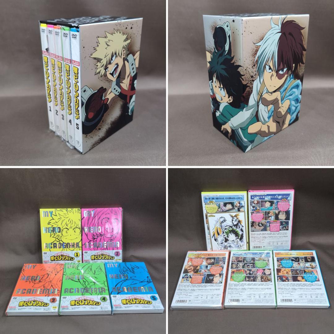 ウ*ク様 僕のヒーローアカデミア1期〜7期+劇場版2本 DVD全巻収納BOX付