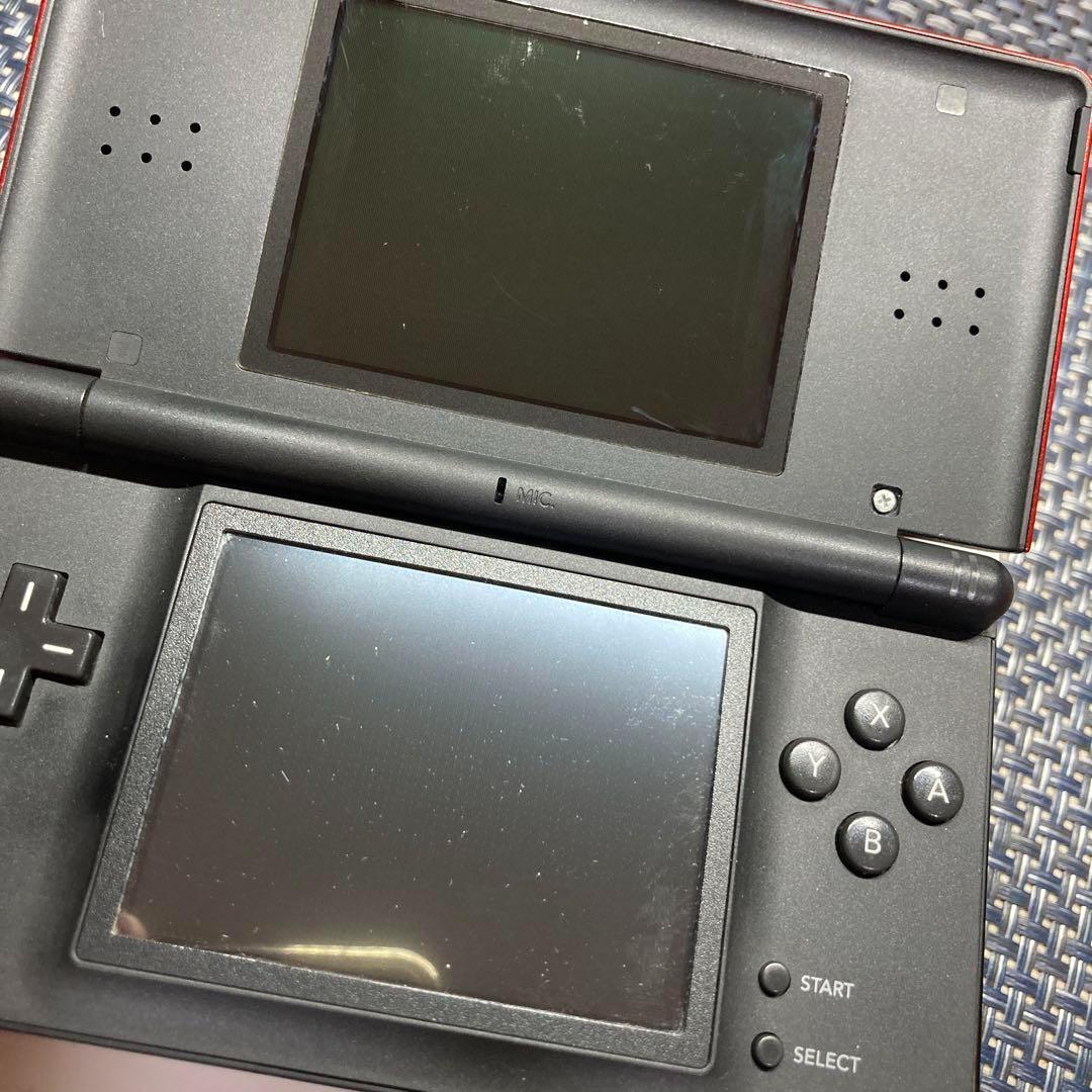 【動作確認済】 ニンテンド-DS LITE クリムゾンレッド ブラック