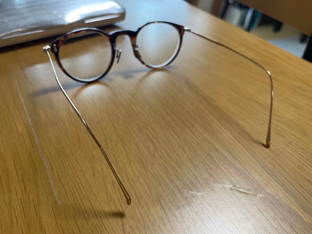 eyevan7285 メガネ　眼鏡　茶色