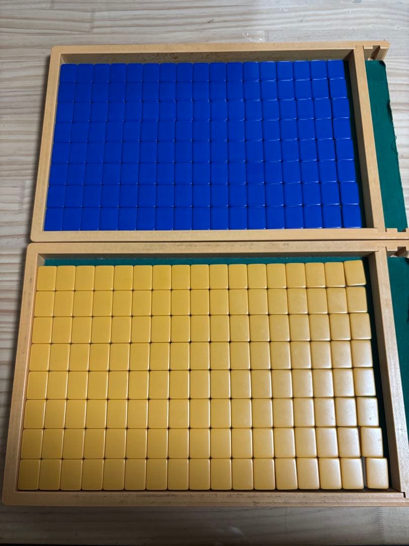 全自動麻雀卓　中古麻雀牌　青×茶のセット　（センチュリー）