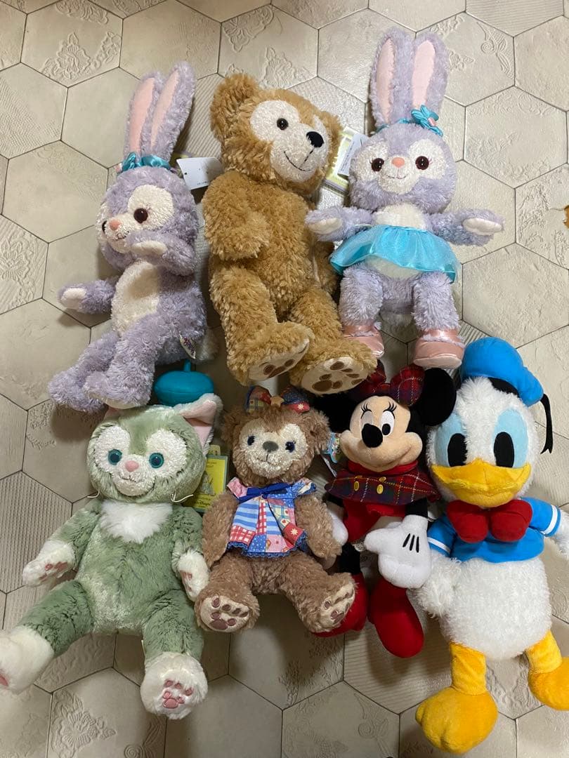 ディズニーぬいぐるみ7個　まとめ売り