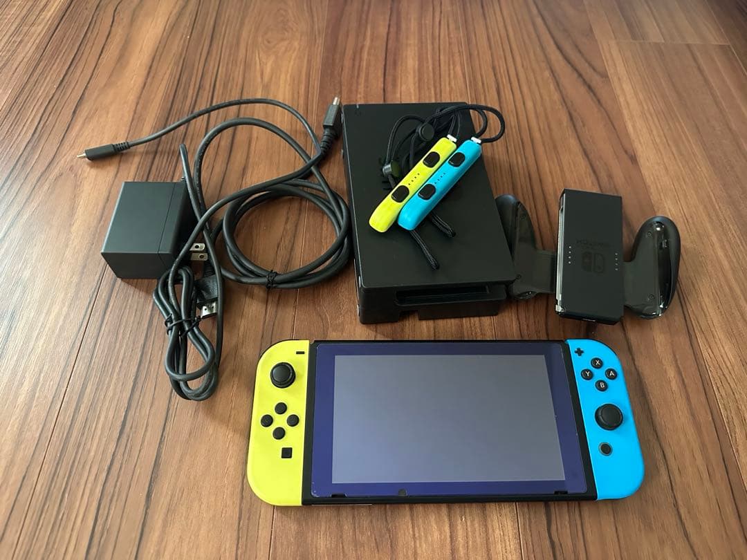 Nintendo Switch 本体 青/黄 256GSDカード付き