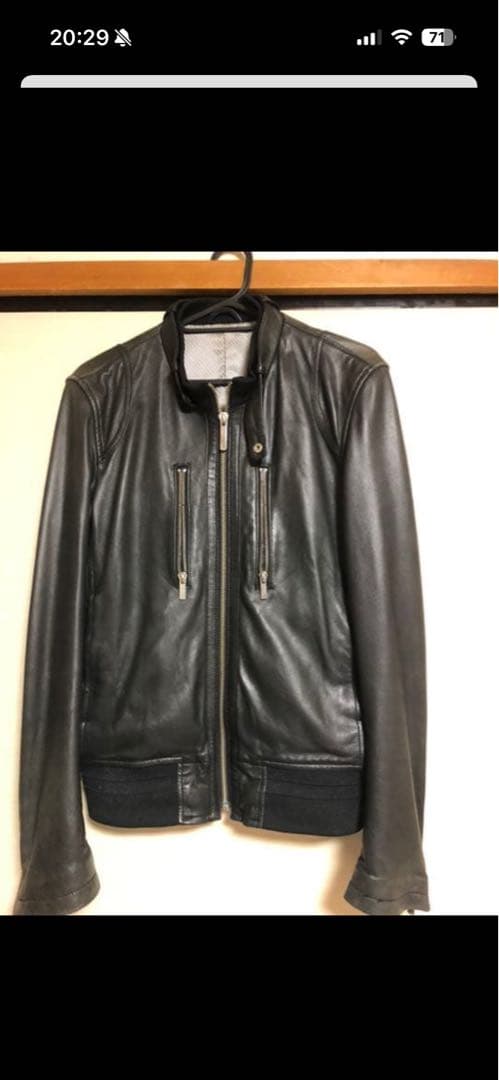 ゼロJLINE by JUNMEN ライダースジャケット 革ジャン