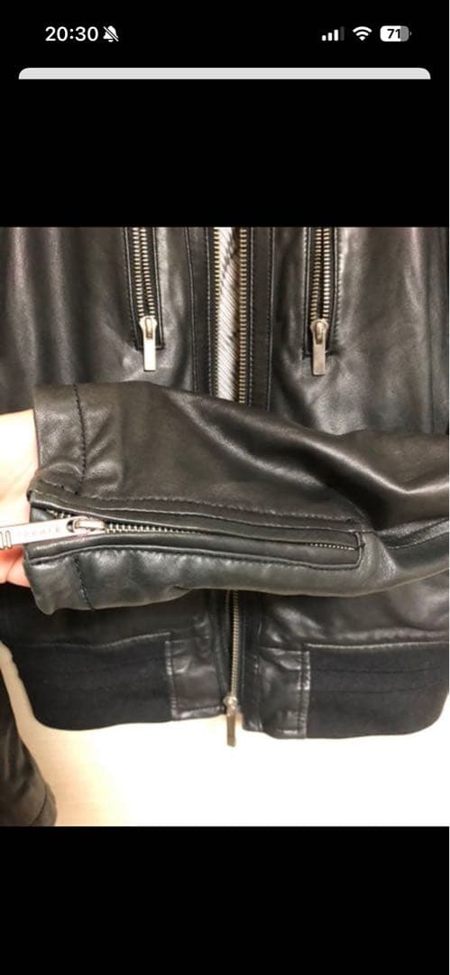 ゼロJLINE by JUNMEN ライダースジャケット 革ジャン