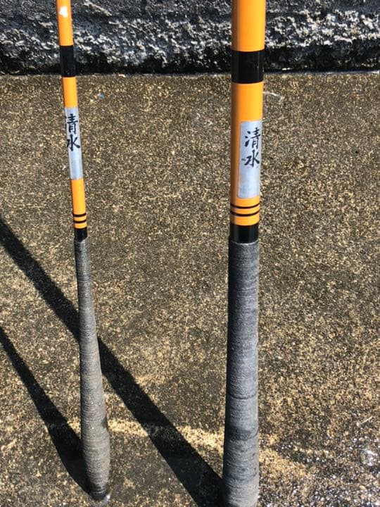ヘラ竿？　清水