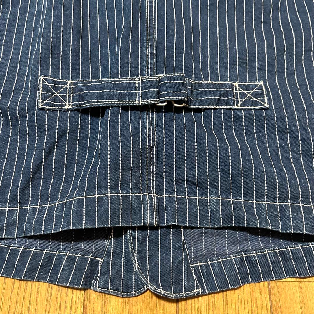 XLサイズ！schott(ショット)古着ウォバッシュワークベスト シンチバック