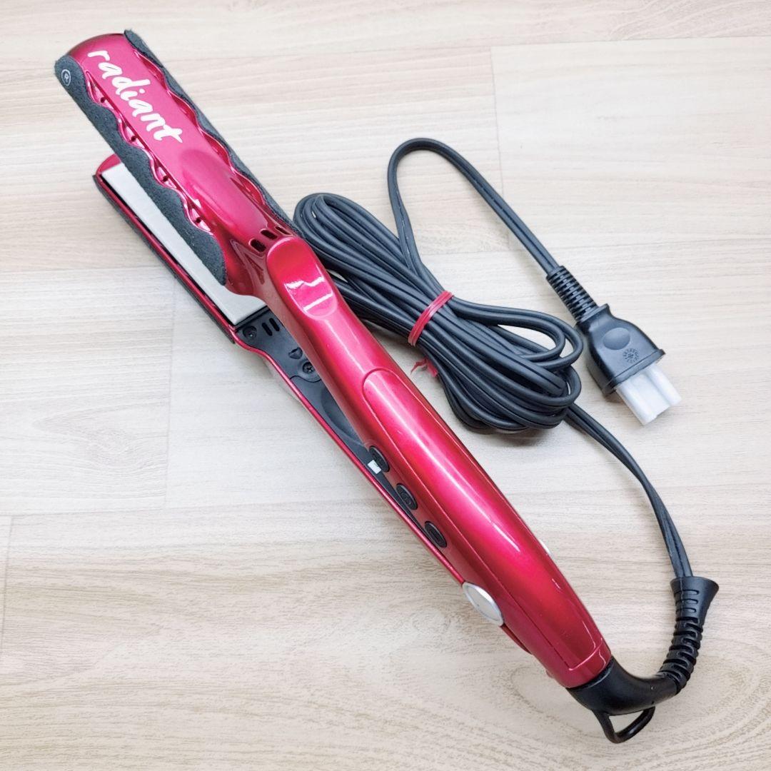 ほぼ未使用品⚡️付属品完備 ラディアント ストレート ヘアアイロン
