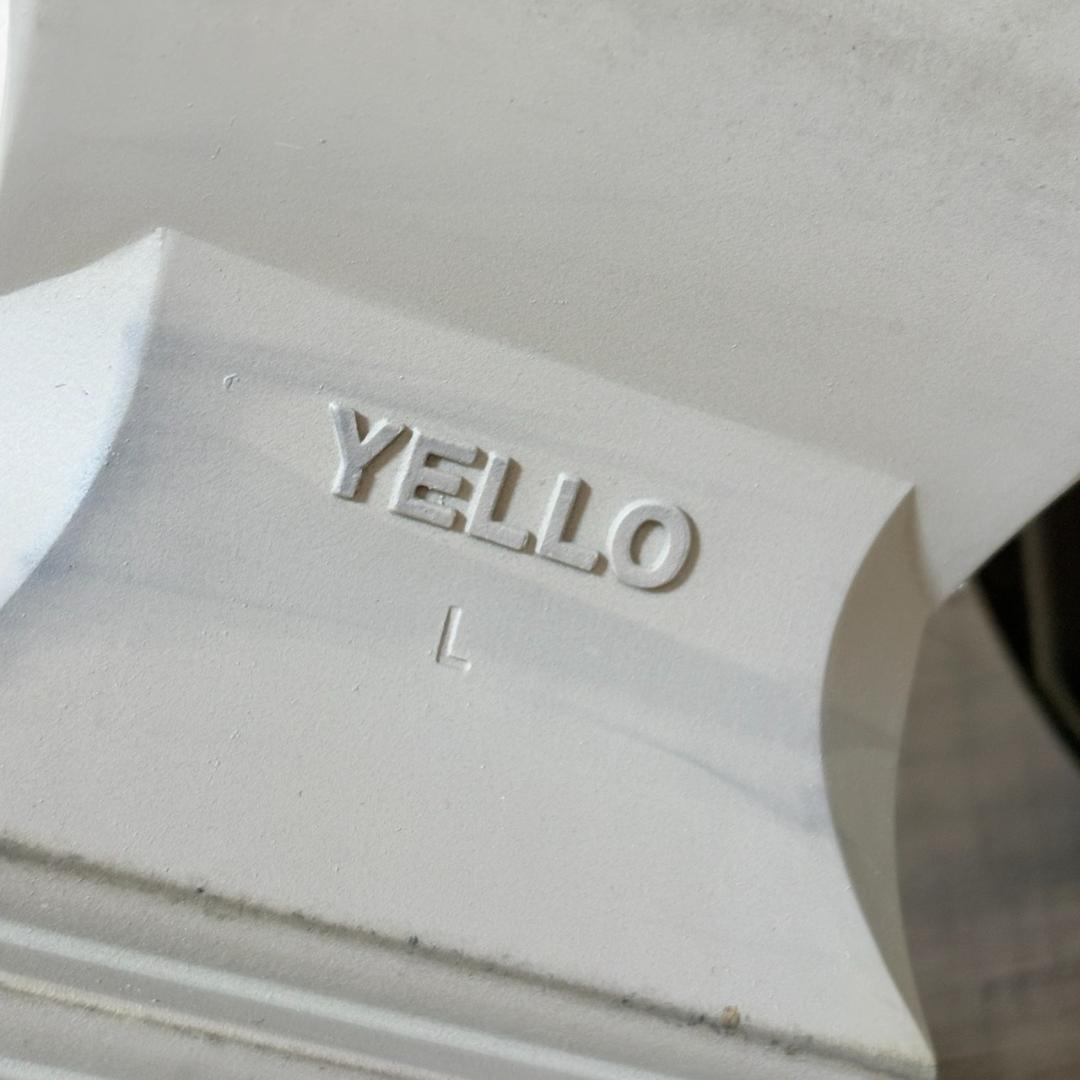 完売品 YELLO MOJU LONG BOOTS ベージュ Lサイズ