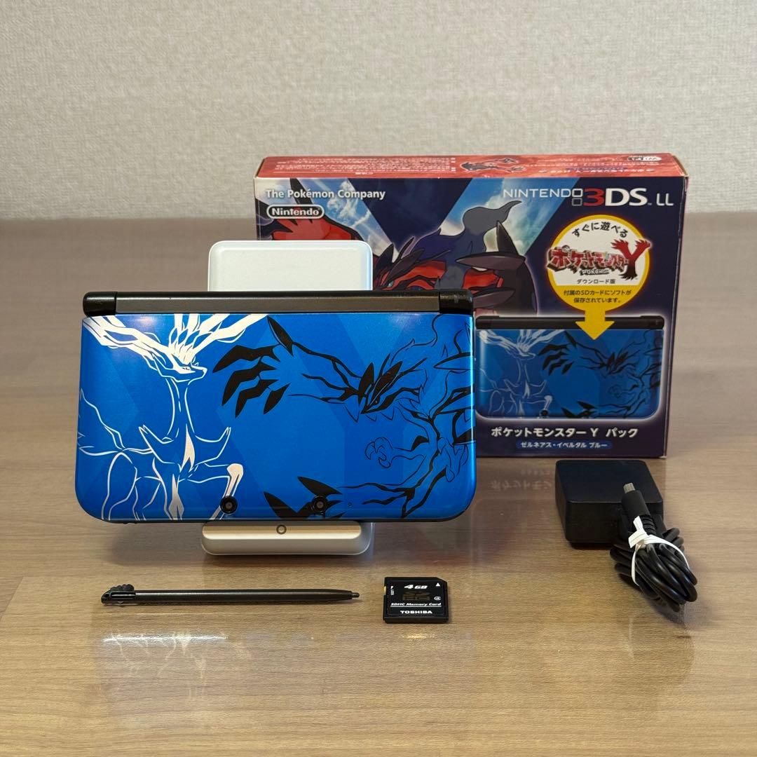 6-023 ニンテンドー3DS LL ポケットモンスターYパック 箱付き