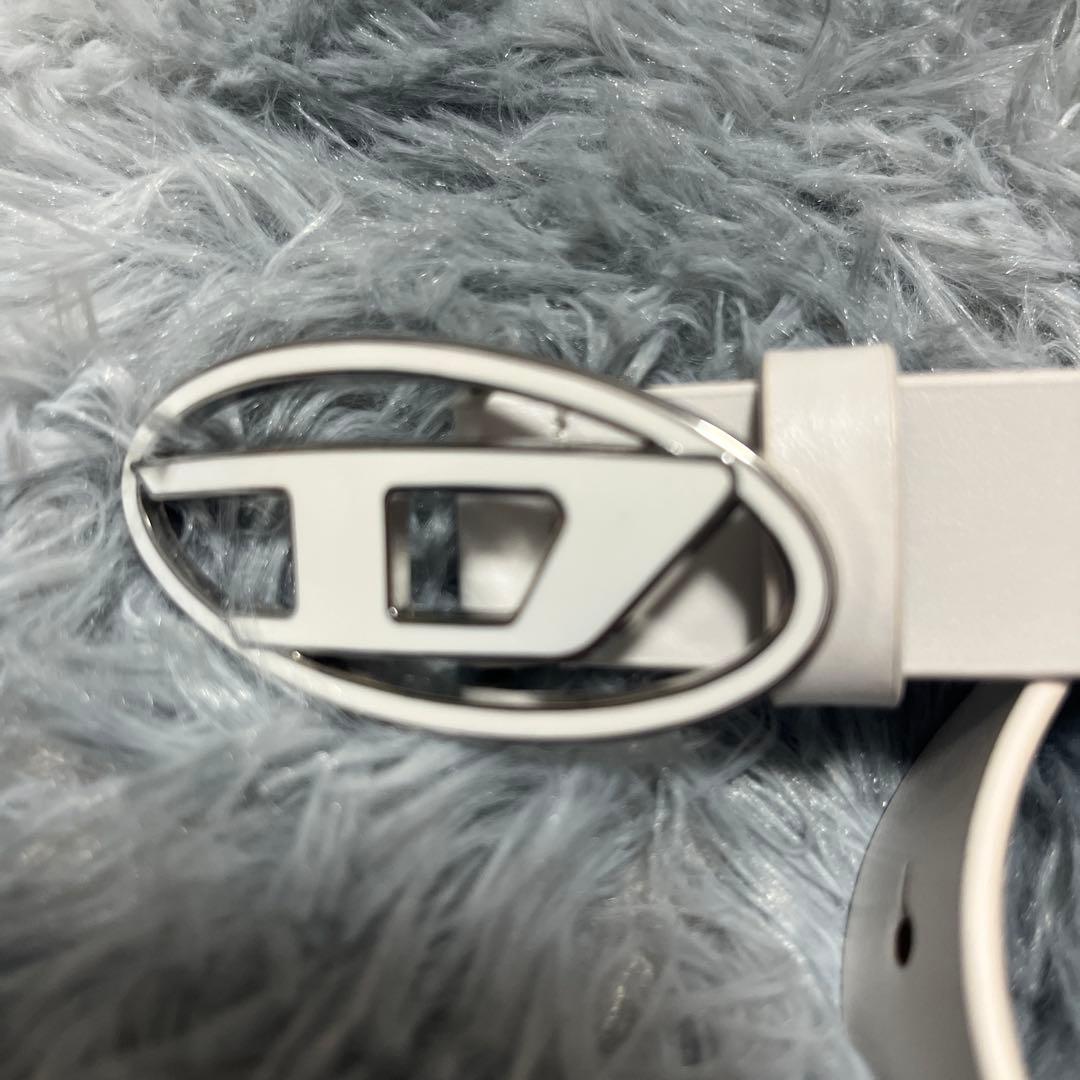 DIESEL ベルト ホワイト サイズ80/32