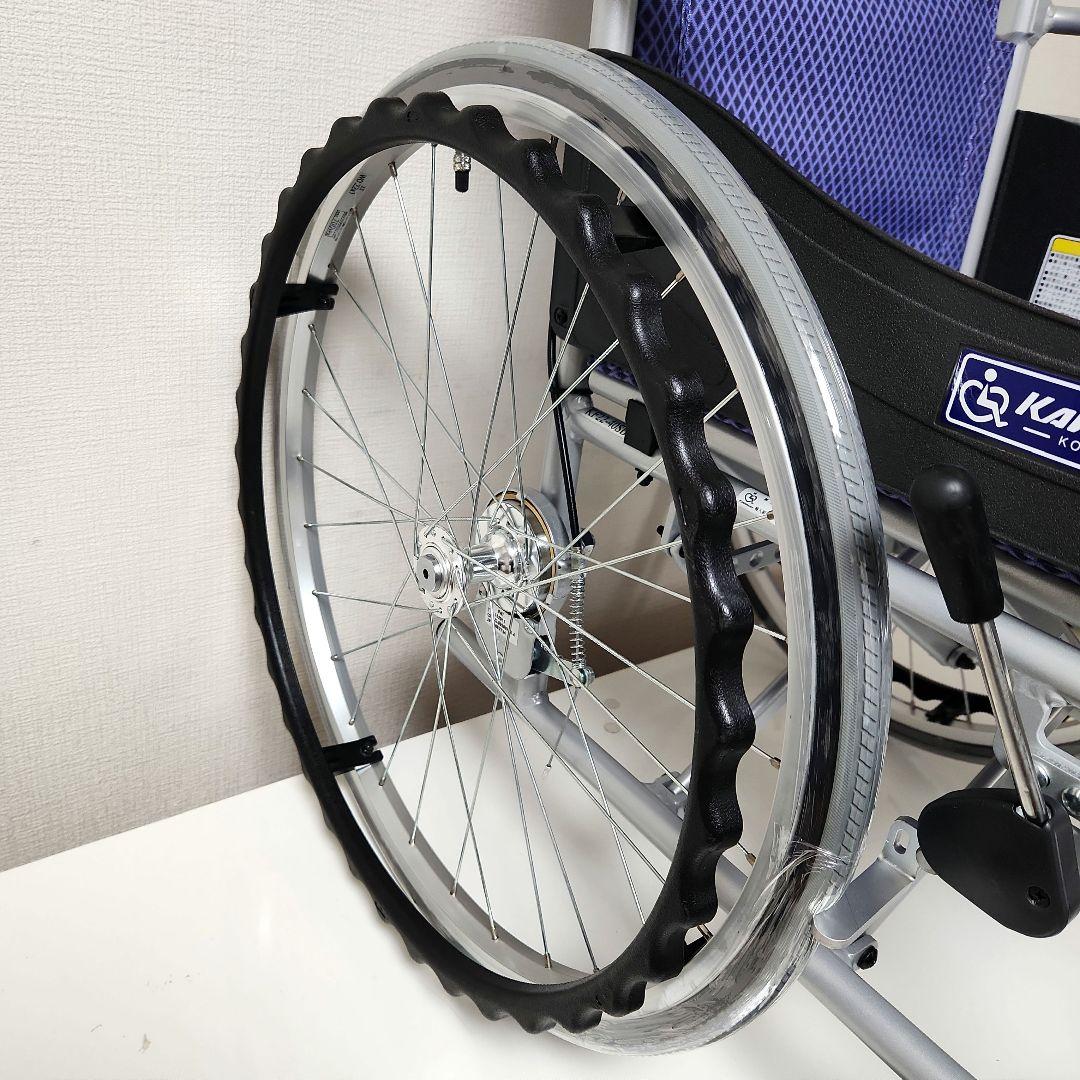 カワムラサイクル　自走用　超軽量　車椅子　ふわりす　KF22-40SB