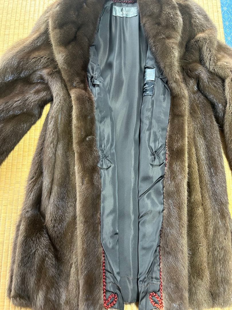 meisel peskin 毛皮　茶色　ダークブラウン