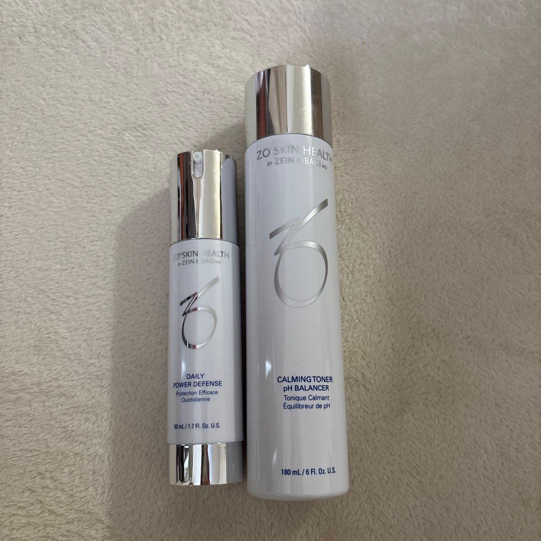 ZO SKIN HEALTH カーミングトナー & デイリーパワーディフェンス
