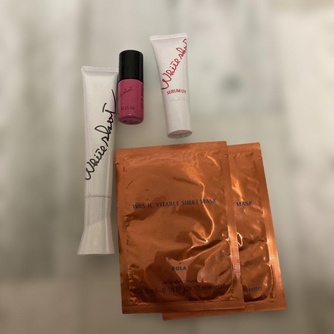 POLA ホワイトショット 美容液 ホワイトセラム　ソートマスク