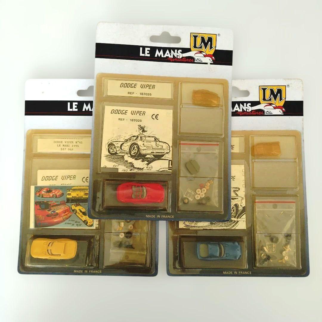 1/87 ダッジバイパー DODGE VIPER ル・マン ミニチュア 3種