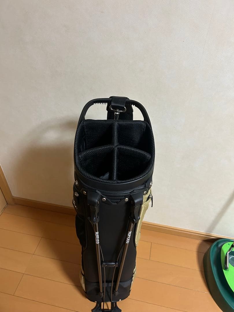 からしさん専用‼️RUFFLOGキャディバッグ ベージュ/ブラック