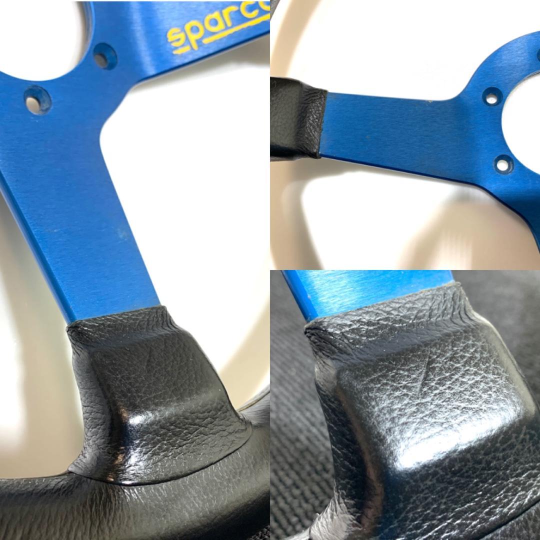 スパルコ L550 MONZA ステアリング 35Φ セミディープ 廃盤モデル