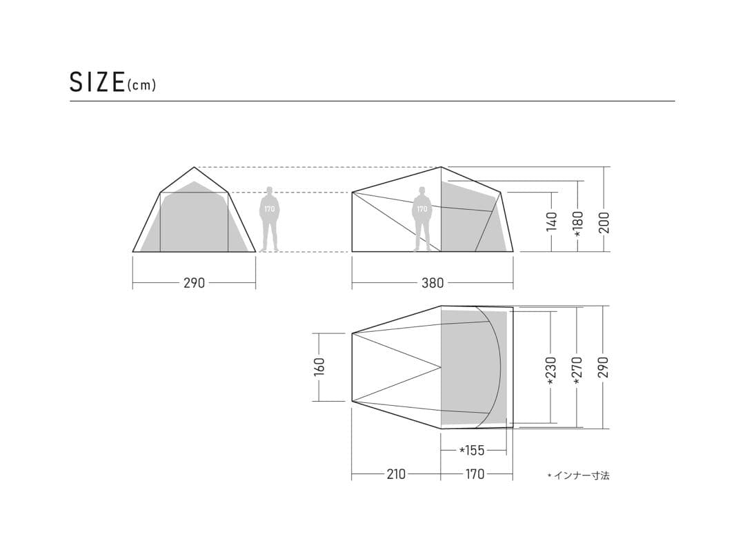 ワンポールテント ヴァルライト ブラッシュファイバー ラーテルワークス 中古美品