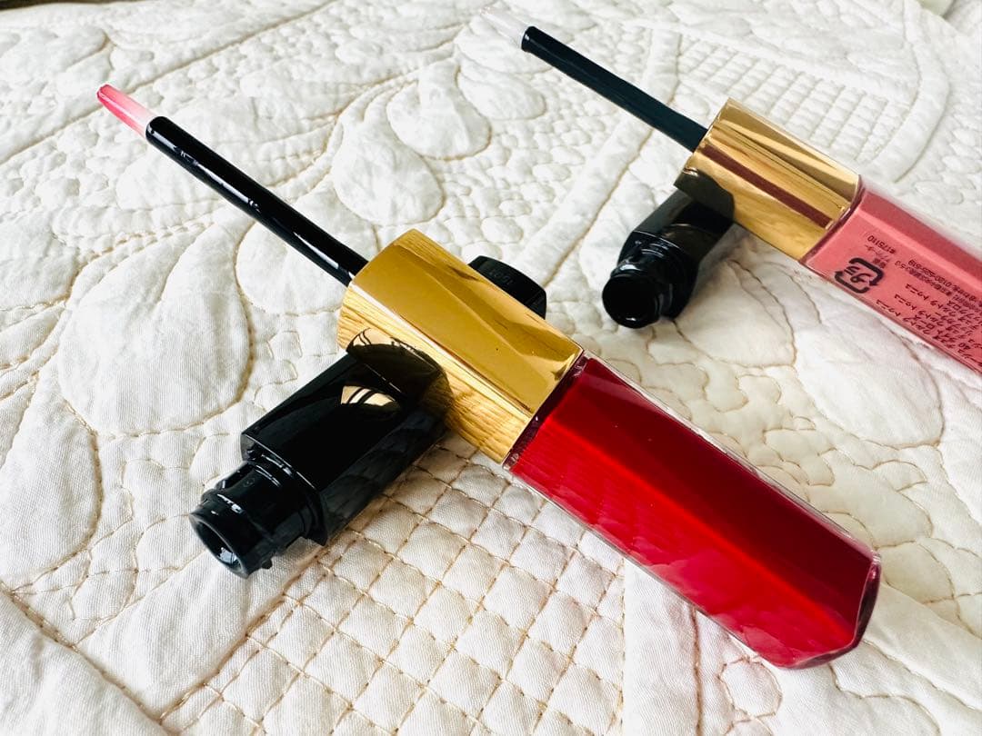 シャネル２本☆ルルージュデュオウルトラトゥニュ40ライトローズ47ダーリンレッド