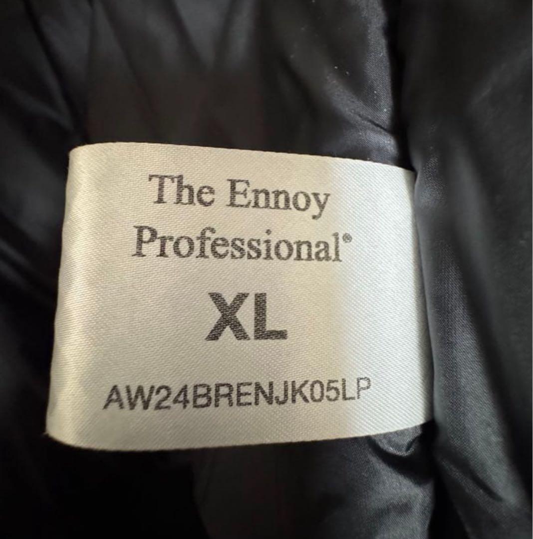 ジャケット・アウター ENNOY ELECTRIC PUFFER JACKET (BLACK) XL