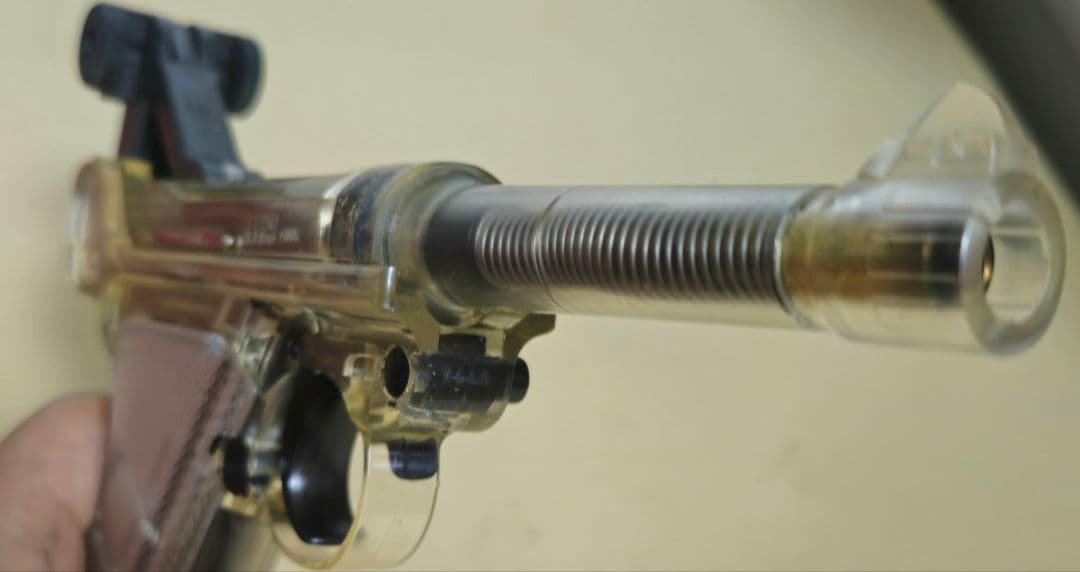 タナカ　LUGER P08 4インチモデル　スケルトン仕様マガジン新品