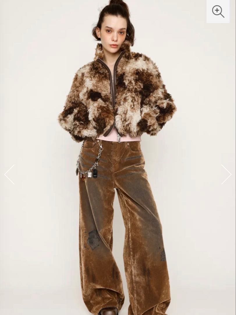 SLY CURLED BOA ブルゾン