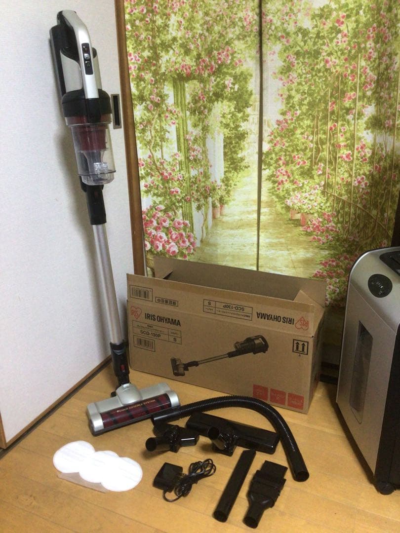 IRIS OHYAMA スティッククリーナー SCD-130P-S 極美品