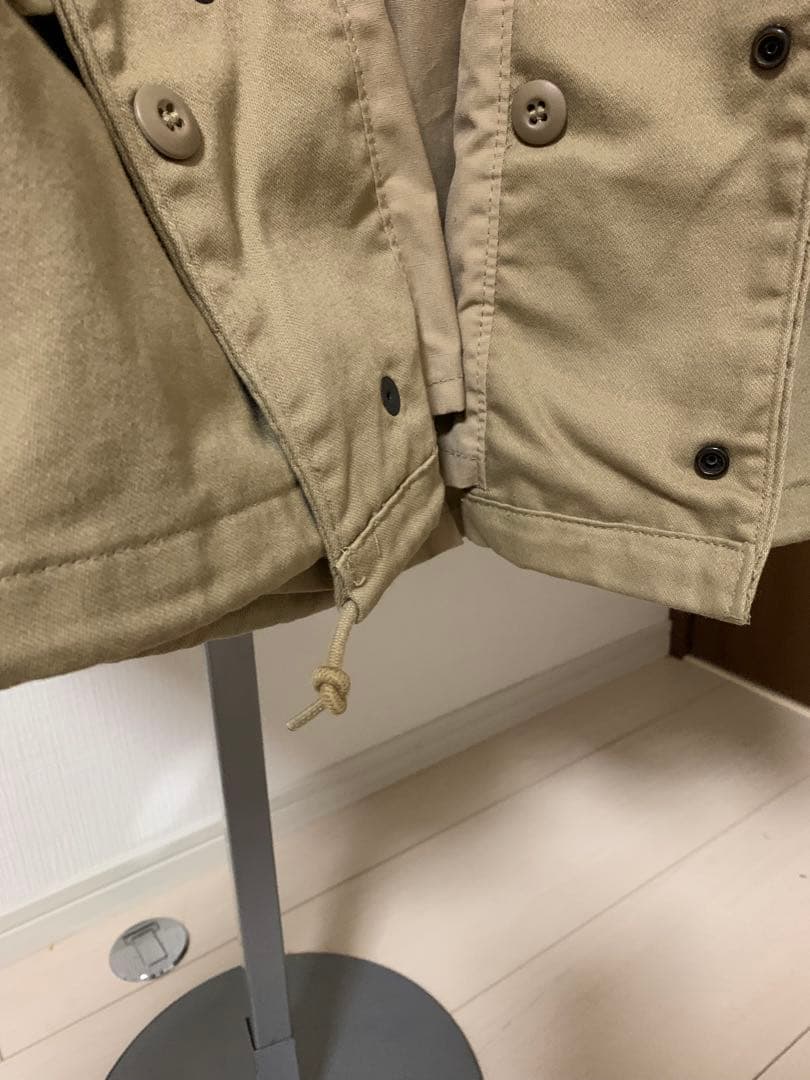 ALPHA M-65 フィールドジャケット ベージュ