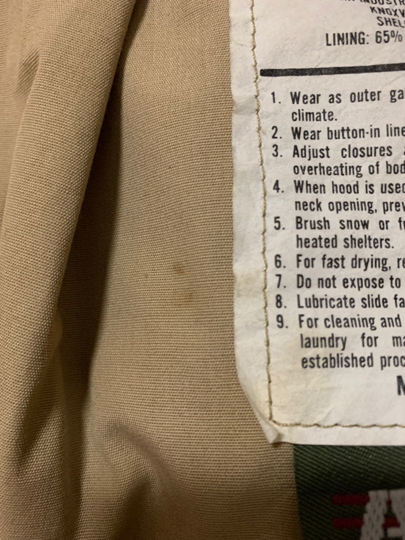 ALPHA M-65 フィールドジャケット ベージュ