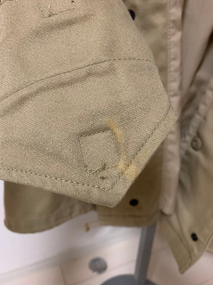 ALPHA M-65 フィールドジャケット ベージュ