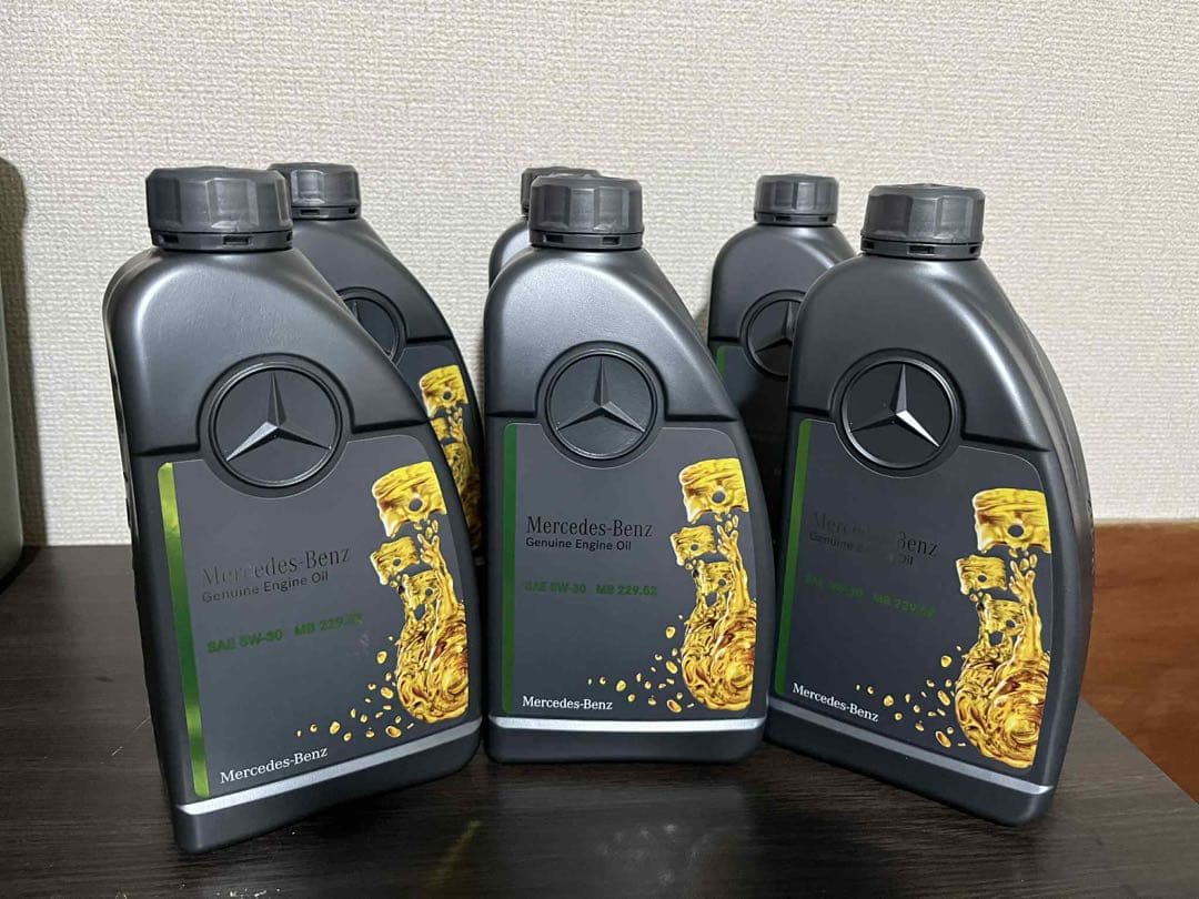 Mercedes-Benz エンジンオイル5W-30 229.52 6本セット
