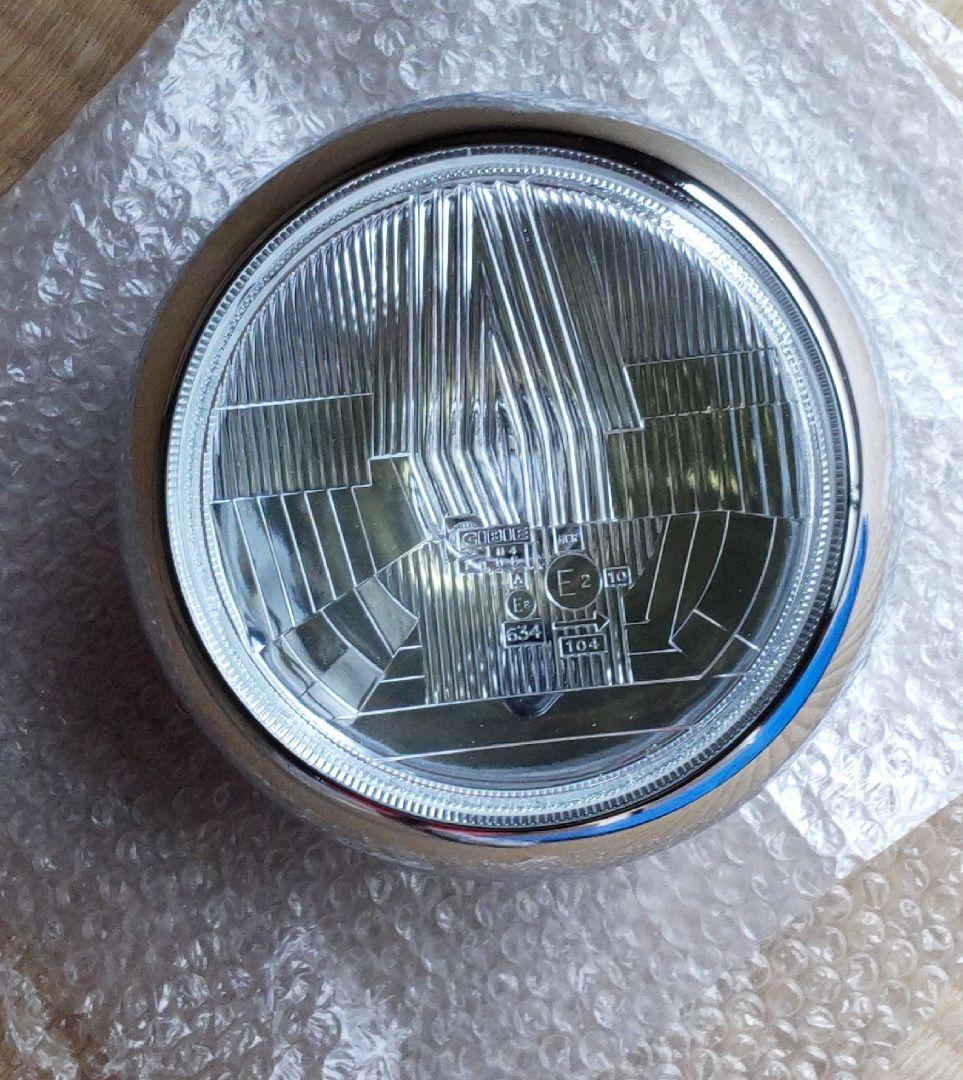 CIBIE バイク用 凹み ヘッドライト 162㍉ 旧車等に。