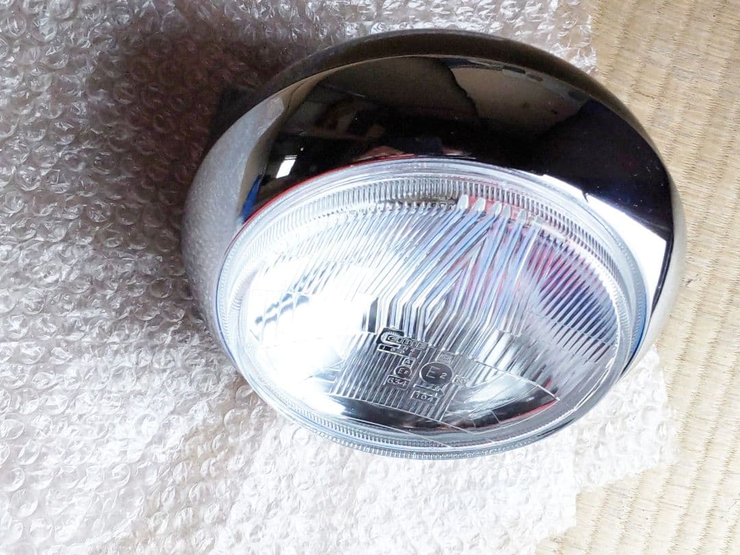CIBIE バイク用 凹み ヘッドライト 162㍉ 旧車等に。