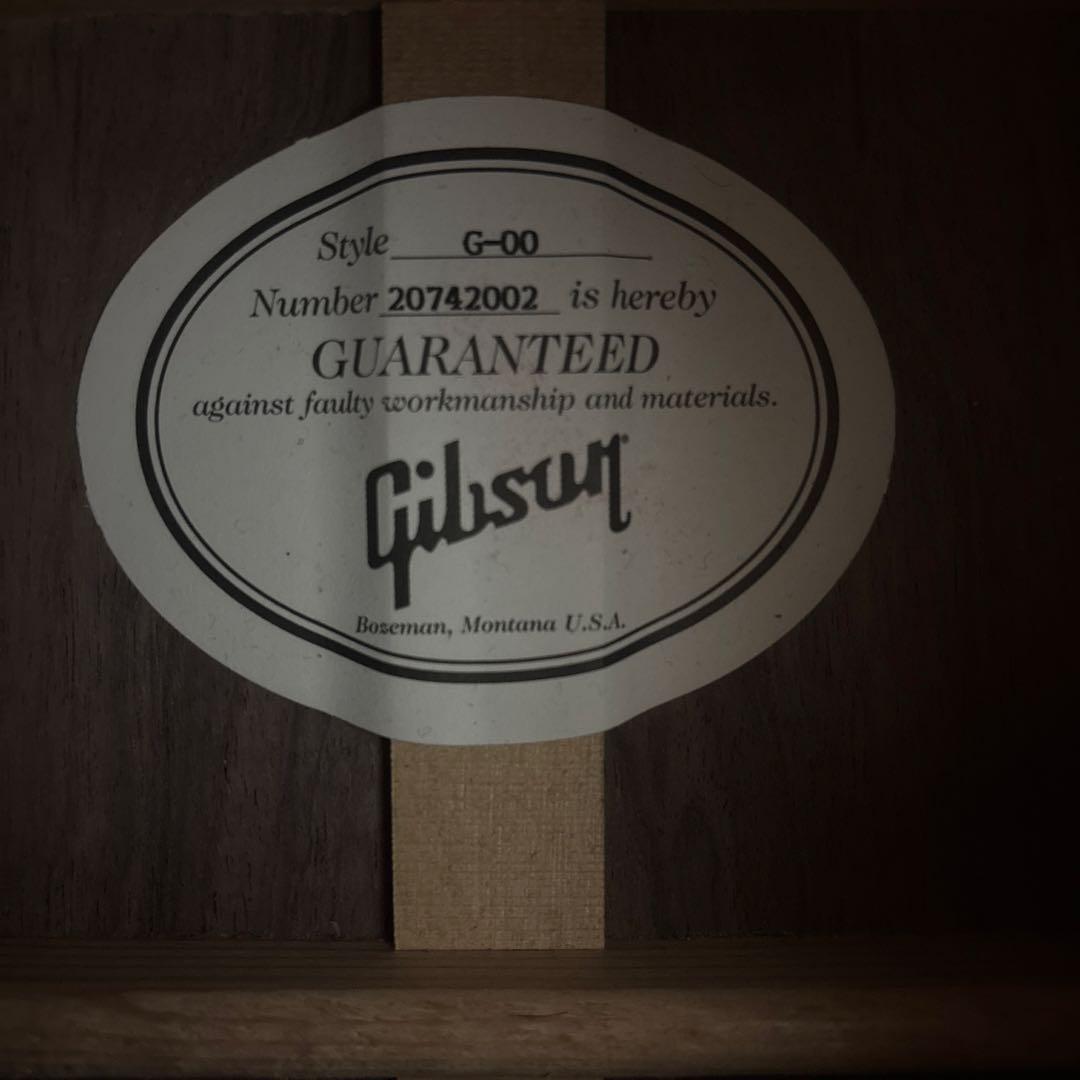 ★希少　Gibson G-00 Generation ギブソン 送料込み