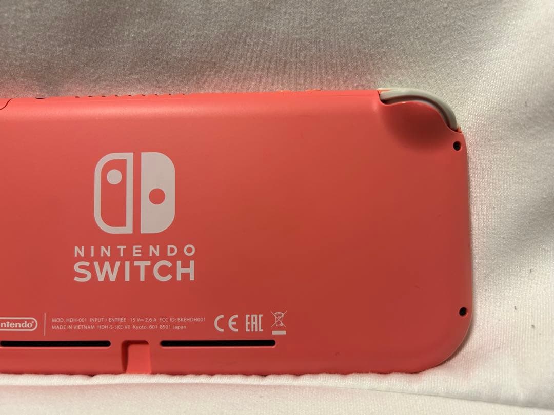 Nintendo Switch Lite ピンク　訳あり