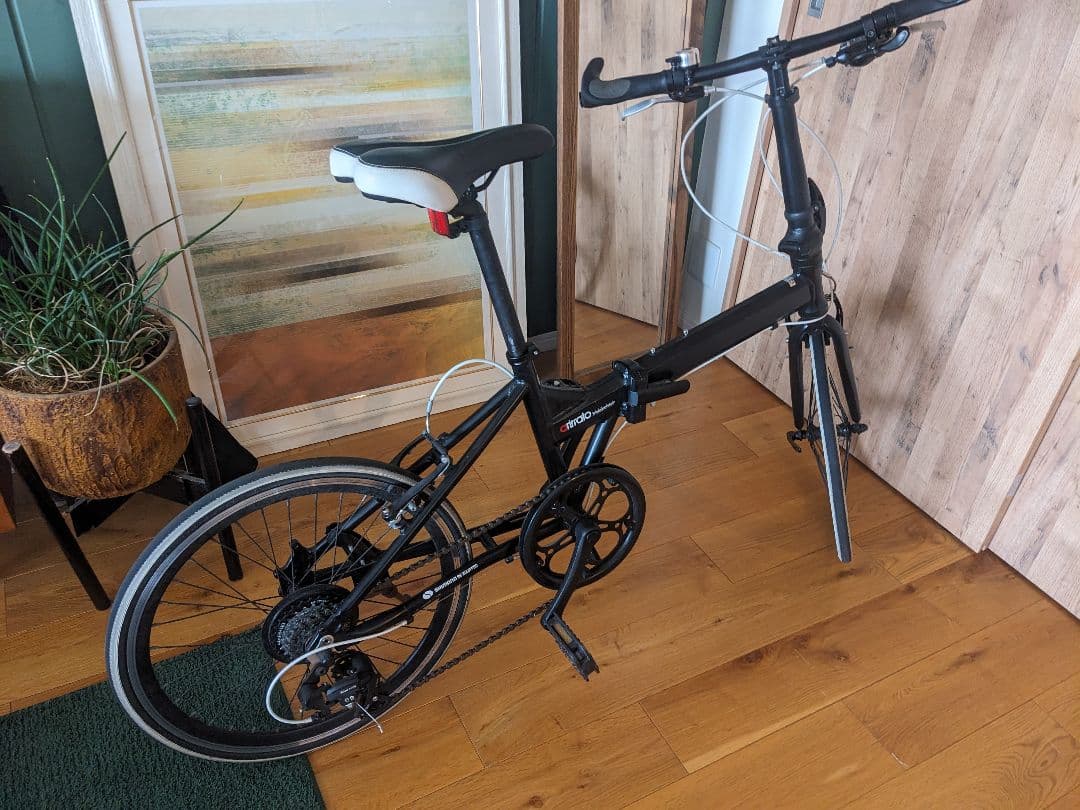 【室内保管】ANIMATO 20インチ 折りたたみ自転車 AL20ミニベロ中古