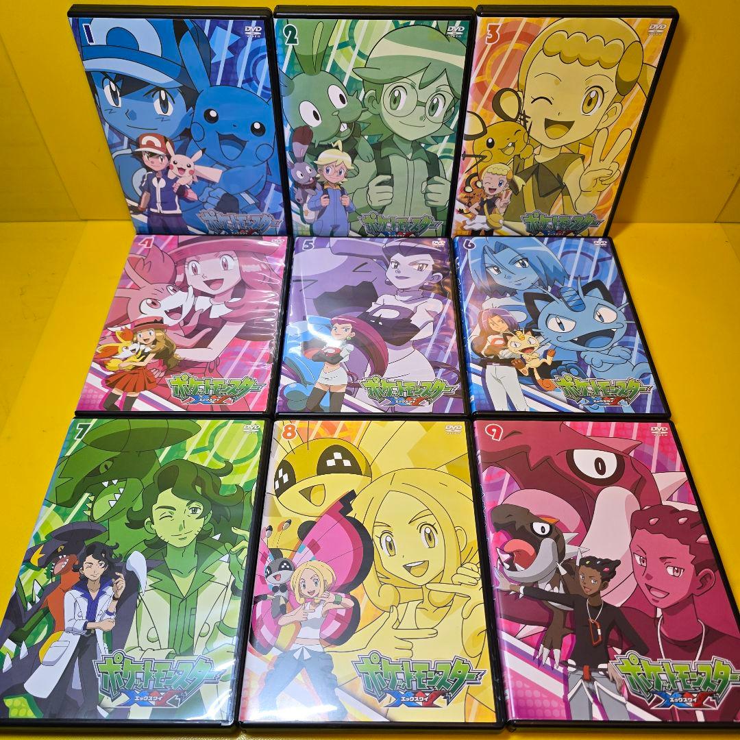 新品ケース交換済　ポケットモンスターXY 全32巻XY&Z DVD 全16巻