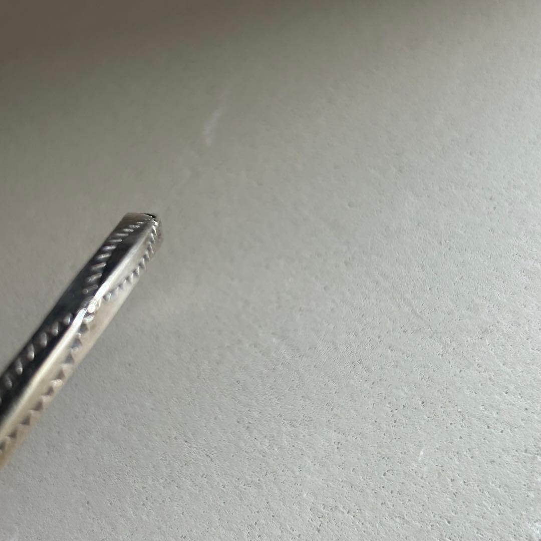 ヴィンテージ ナバホ　バングル　スタンプワーク