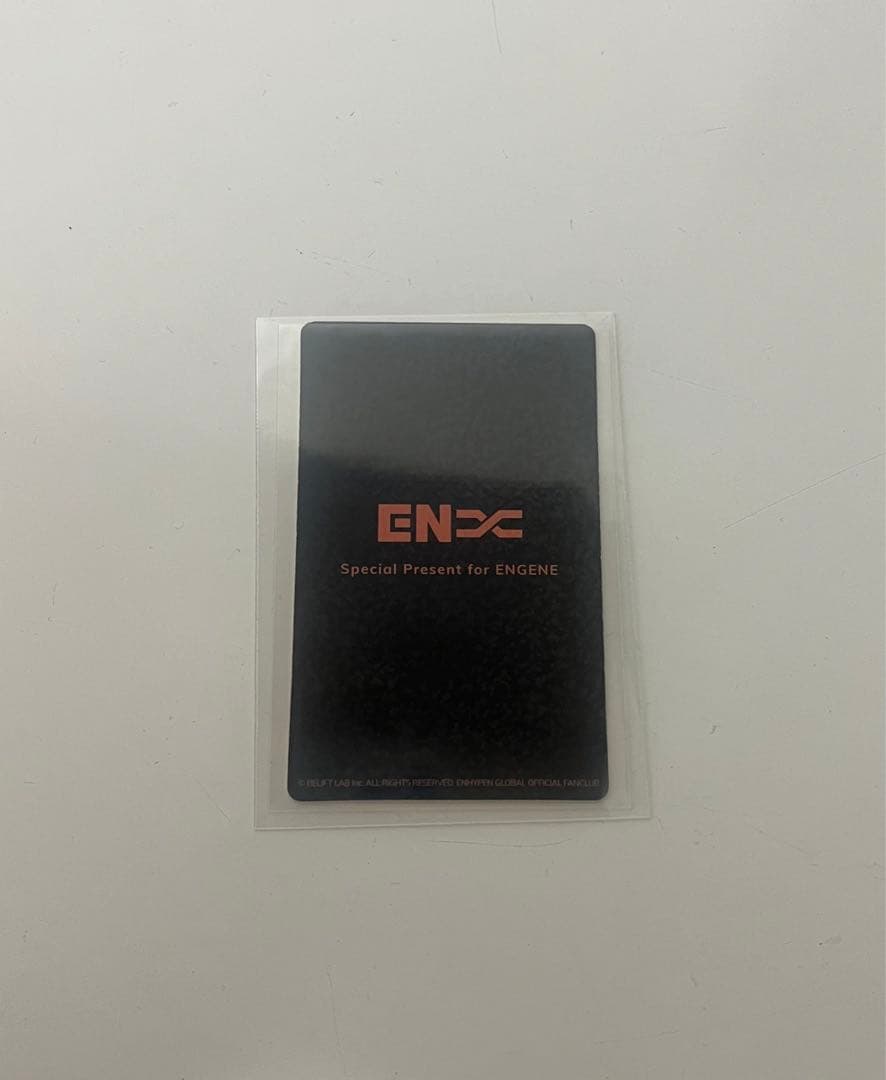 enhypen  京セラ　ソヌ　FCトレカ