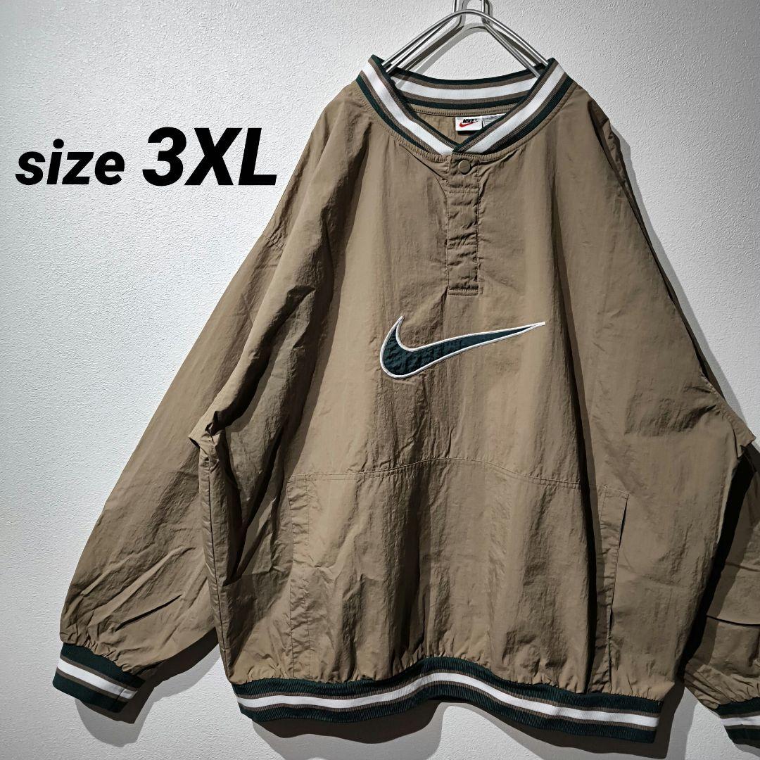 【激レア極美品】NIKE 90s 白タグ ナイロンピステ デッドストック 3XL