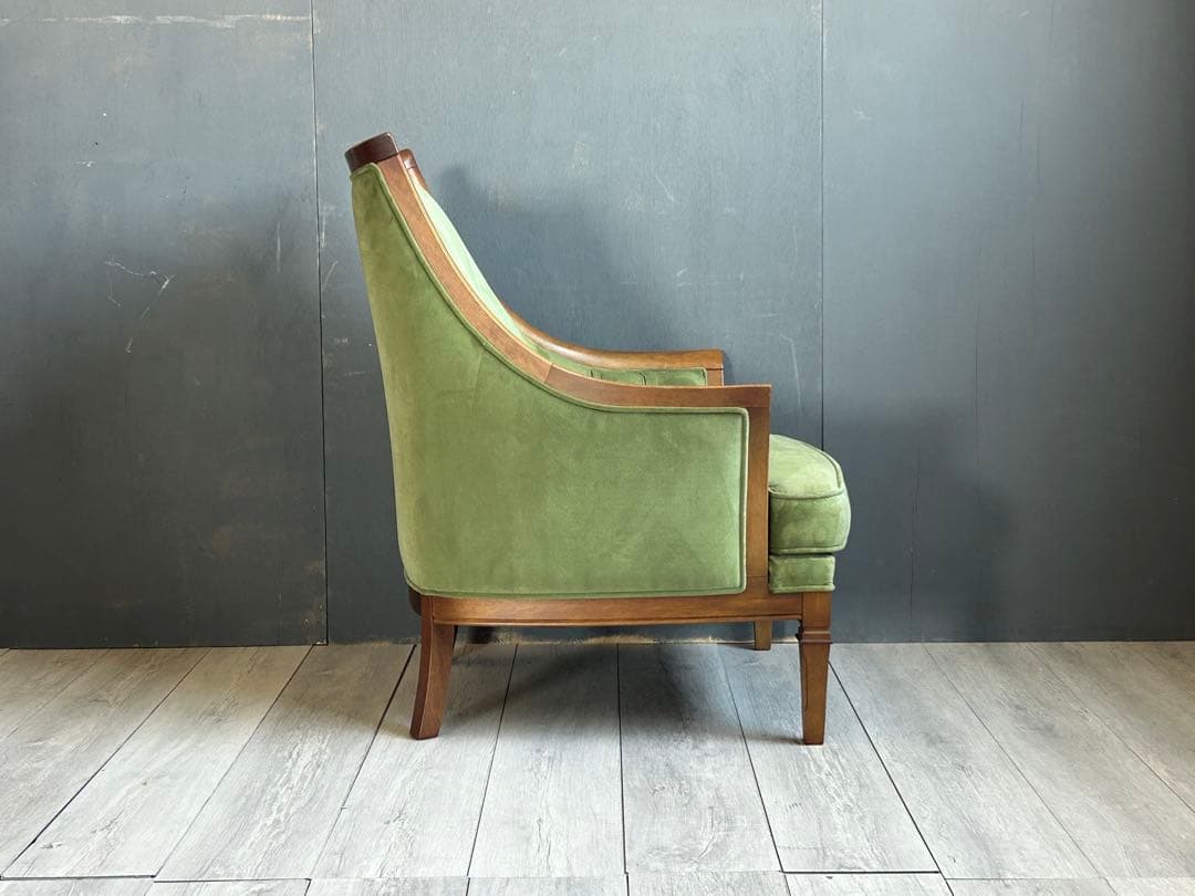 ②マルニ　 maruni サランテ　1Pソファ　パーソナルソファ　グリーン　SZ