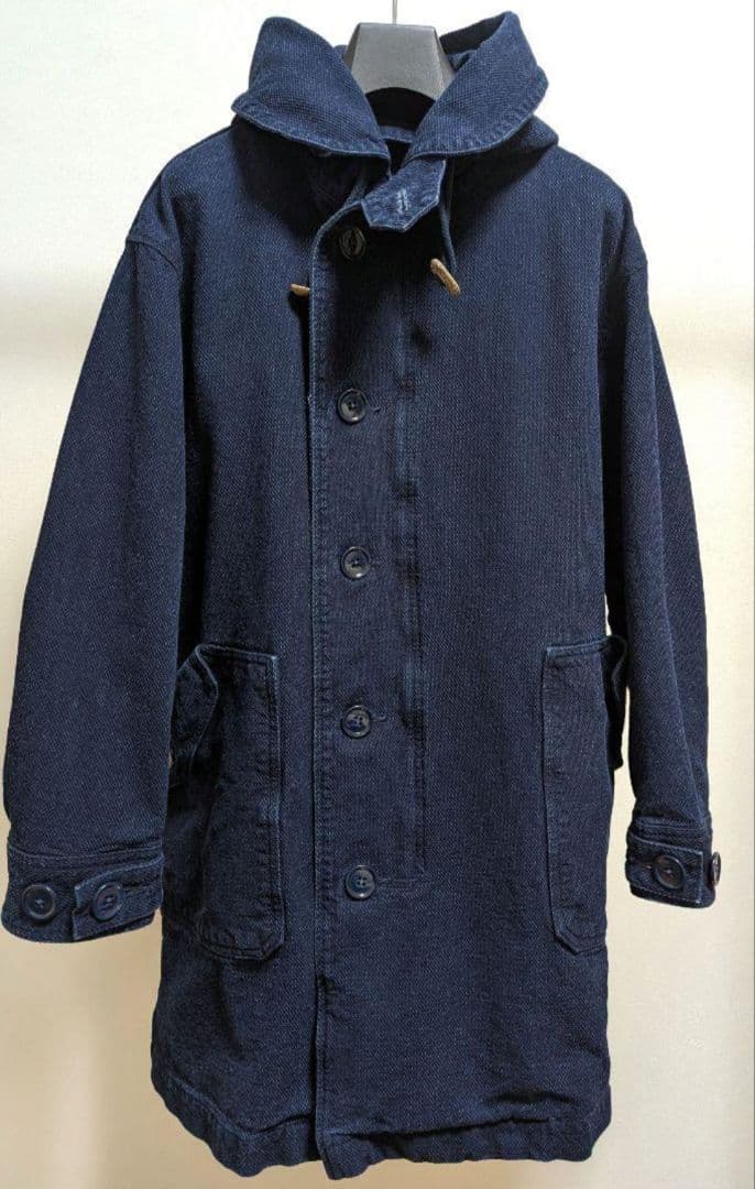 桃太郎ジーンズ　ドビー織モッズコート　Mサイズ