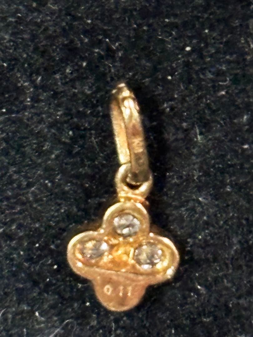 花型18kペンダントトップ