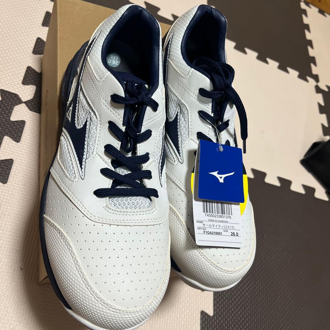 ミズノ安全靴（オールマイティLSⅡ11L）26センチ