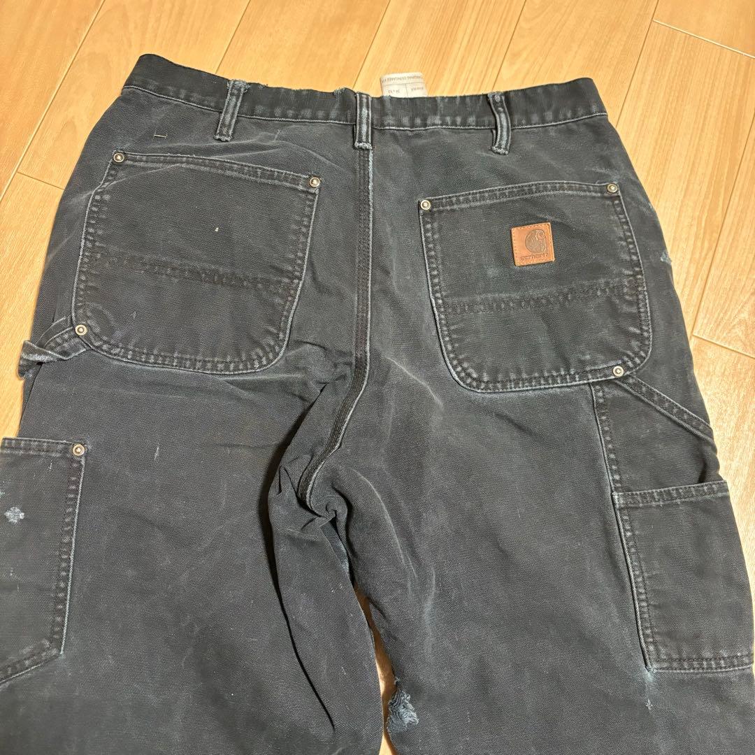carhartt ダブルニー ダック生地 ワークパンツ