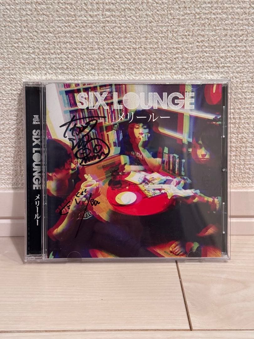 【即購入可】 SIX LOUNGE メリールー サイン入り CD