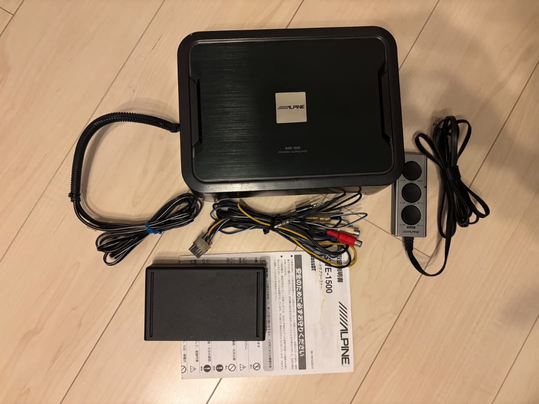 アルパイン ALPINE SWE-1500 サブウーファー