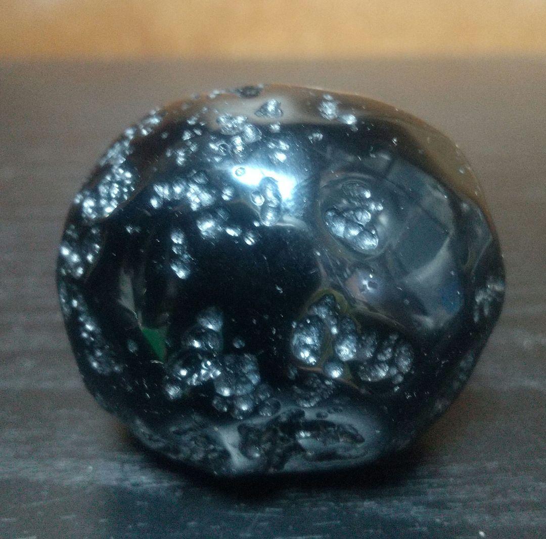 チベット産 希少な大型チベタンテクタイト タンブルストーン 78.68g